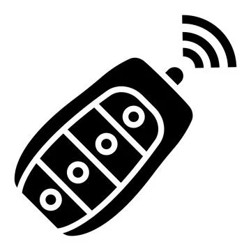 Smart key Vector Icon Design Illustration Stock Illustration