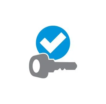 Smart lock icon on background for graphic and web design. Simple illustration Ilustração Stock