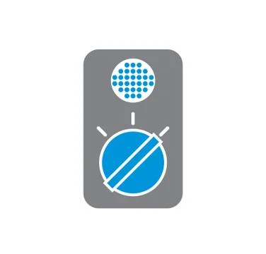 Smart lock icon on background for graphic and web design. Simple illustration Stock Illustration