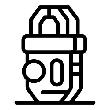 Smart lock securing valuable data with advanced encryption technology Stock Illustration