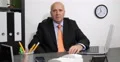 Smart Mature Business Person Talk Looking Camera Interview Man Speech Press News 4k or 4k+ Resolution