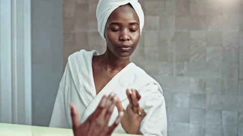 Smart mirror concept Stock Footage 107311425