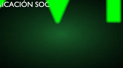 Smart, mobile, applications word tag cloud - green, Spanish variant Stock Footage 68544515