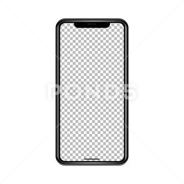 Smart Mobile phone transparent PNG mockup: Graphic #146814553