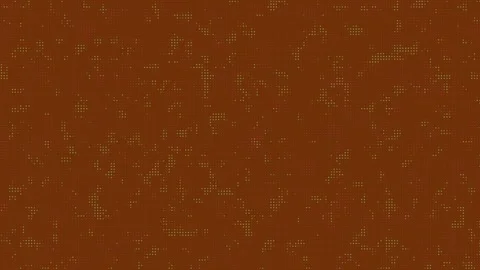 Smart pattren Digital Tech Grid Loop with Gold &amp; Red LED Dots Stock Footage 345699112