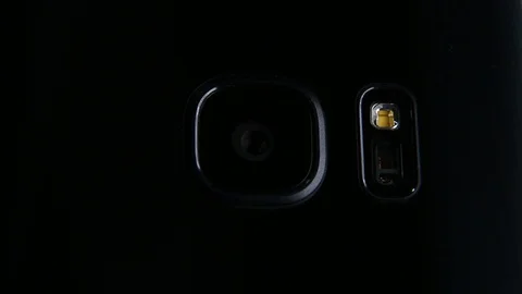 Smart phone camera lens Stock Footage 111443265