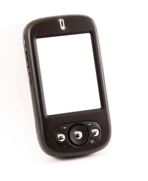 Smart phone with empty screen Stock Photos