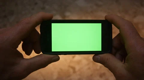 SMART PHONE GREEN SCREEN 4K Stock Footage 45204154