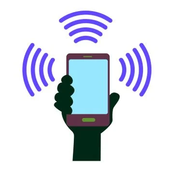 Smart phone icon Stock Illustration