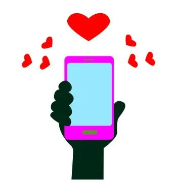 Smart phone icon Stock Illustration