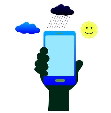 Smart phone icon Stock Illustration