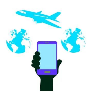 Smart phone icon Stock Illustration