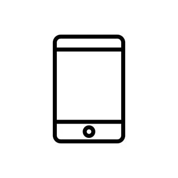 Smart phone icon vector design template Stock Illustration