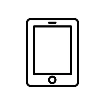 Smart phone icon vector design template Stock Illustration