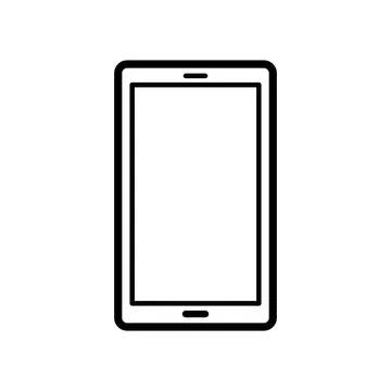 Smart phone icon vector design template Stock Illustration