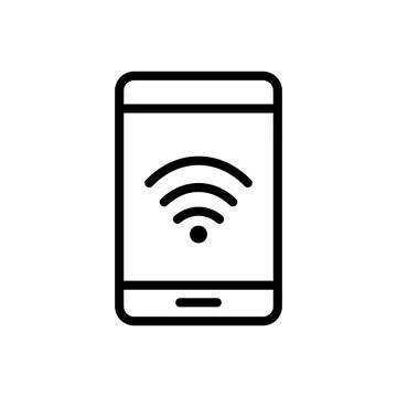 Smart phone icon vector design template Stock Illustration