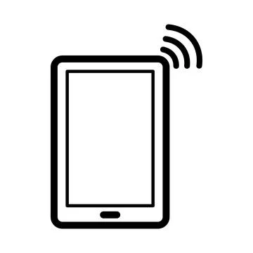 Smart phone icon vector design template Stock Illustration