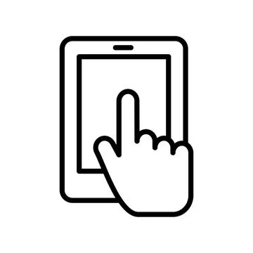 Smart phone icon vector design template Stock Illustration