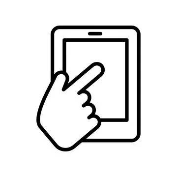 Smart phone icon vector design template Stock Illustration