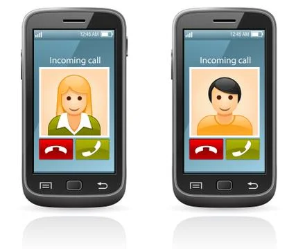 Smart phone 스톡 일러스트