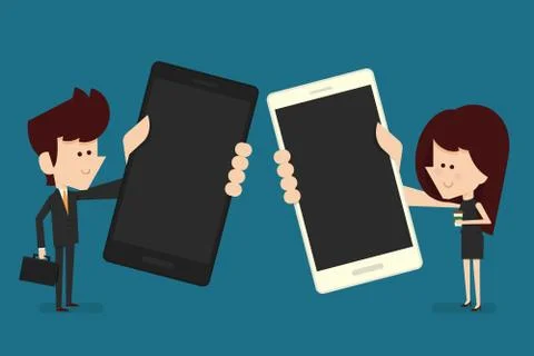 Smart phone Stock Illustration
