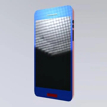 Smart Phone isolated on white background Stock Illustration