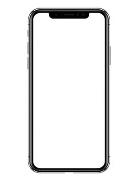 Smart phone mobile screen new touch camera sensor illustration Illustrazione stock