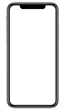 Smart phone mobile screen new touch camera sensor illustration Stock-Illustration