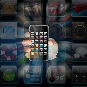 Smart phone Stock Photos