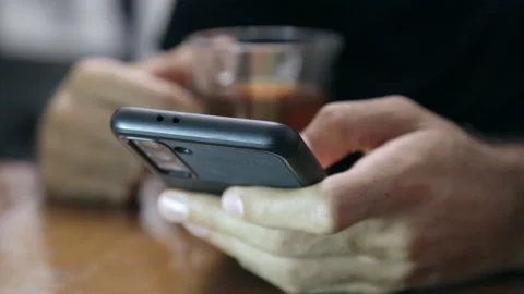 Smart Phone Tea Stock Footage 221194519