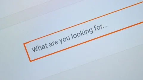 SMART PHONE - typing into Search Engine in Online Shopping Website. Stock Footage 124518250