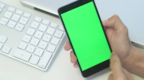 Smart phone white background Stock Footage 63391149