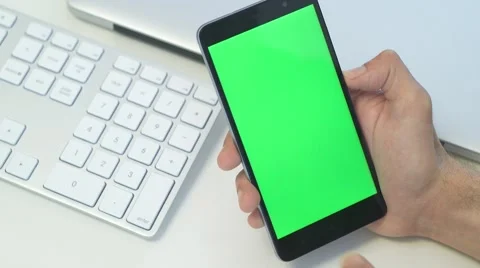 Smart phone white background Stock Footage 63391209