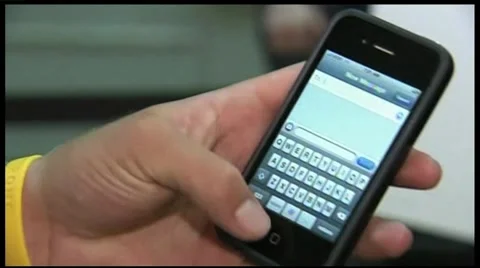 Smart phones close up Video stock 8506346