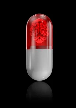 Smart pill Illustrazione stock