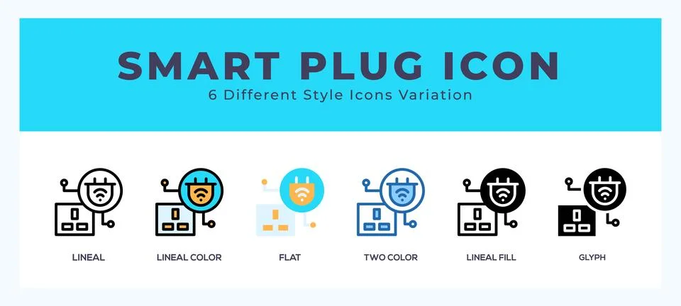 Smart plug symbol icon vector. symbol illustration Stock Illustration
