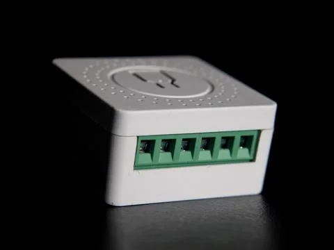 Smart Power Socket Adapter for Home Automation Stock Photos