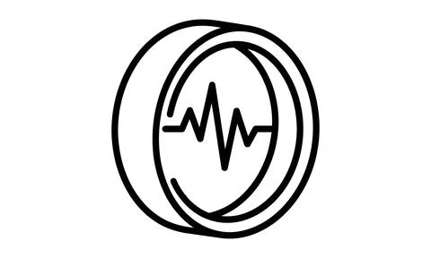 Smart ring health tracker device monitoring human vital signs Stock-Illustration