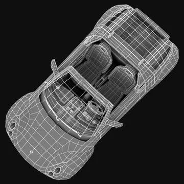 3D Model: Smart Roadster Coupe ~ Buy Now #91501301 | Pond5