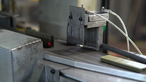 Smart robot with laser sensor in factory handheld shooting 動画素材 138554360