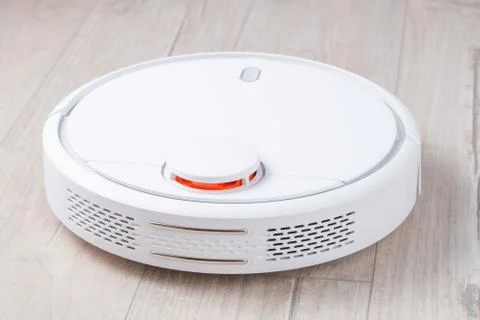 Smart robot vacuum cleaner Stock-Fotos