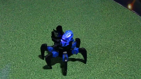 Smart Robots Show Stock-Footage 74207974