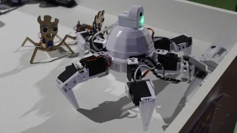 Smart Robots Show Video stock 74209936