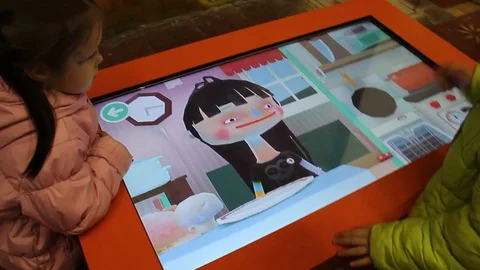 Smart Robots Show 库存影片 74210619