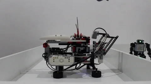 Smart Robots Show Video stock 74210657