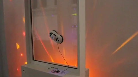 Smart Robots Show Stock-Footage 74210766