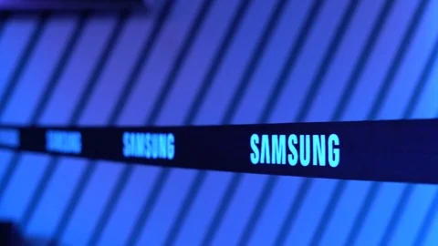 Smart Samsung Galaxy Experience Stock Footage 79424837