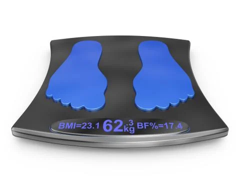 Smart  scales Stock Illustration