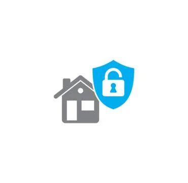 Smart security related icon on background for graphic and web design. Creative Illustrazione stock