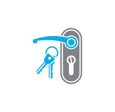 Smart security related icon on background for graphic and web design. Creative Illustrazione stock